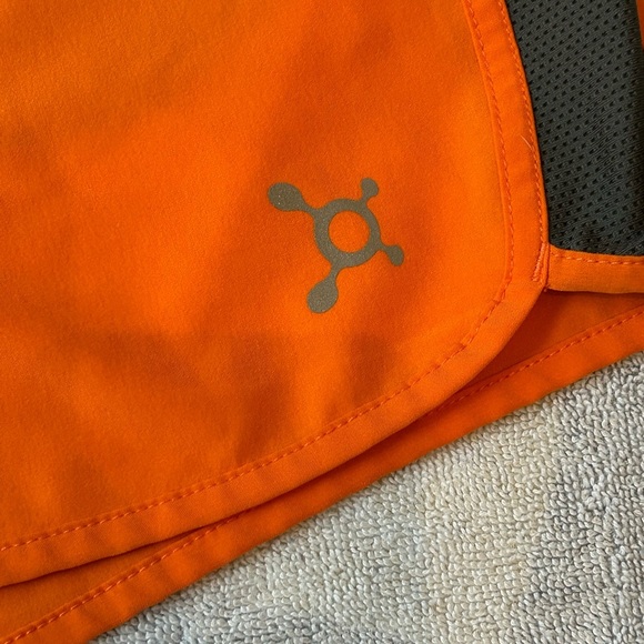 Orangetheory Men's Orange Athletic Shorts - Picture 4 of 7